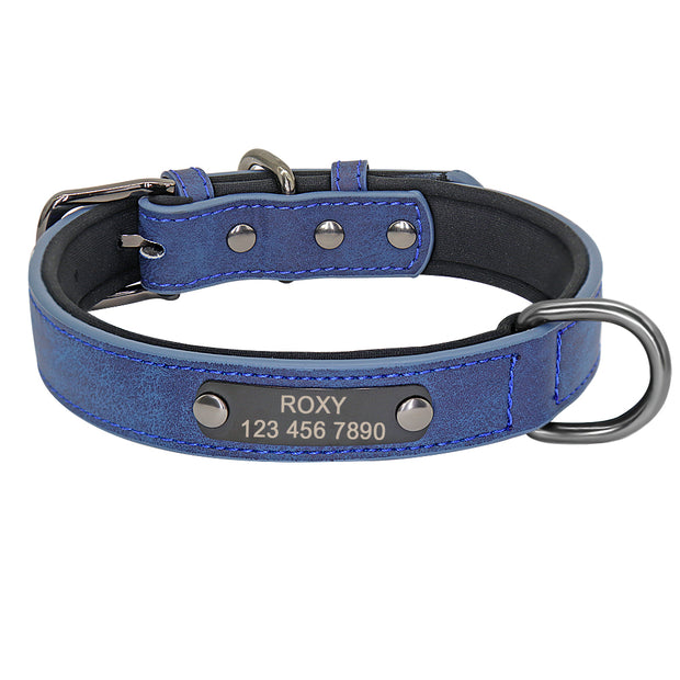 CUSTOM LEATHER DOG COLLAR