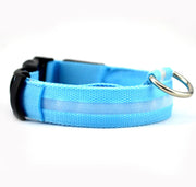 Nylon Pet Dog Collar LED Light