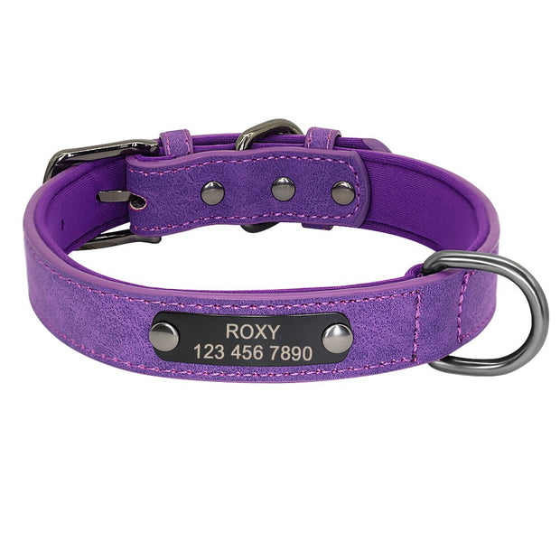 CUSTOM LEATHER DOG COLLAR