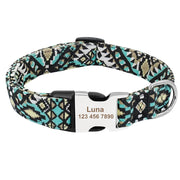 NYLON PET DOG TAG COLLAR
