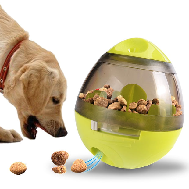 INTERACTIVE FOOD DISPENSING DOG TOY
