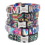 NYLON PET DOG TAG COLLAR