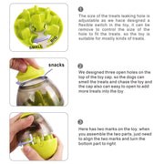 INTERACTIVE FOOD DISPENSING DOG TOY