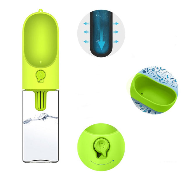 Pet Dog Fedding Water Bottle